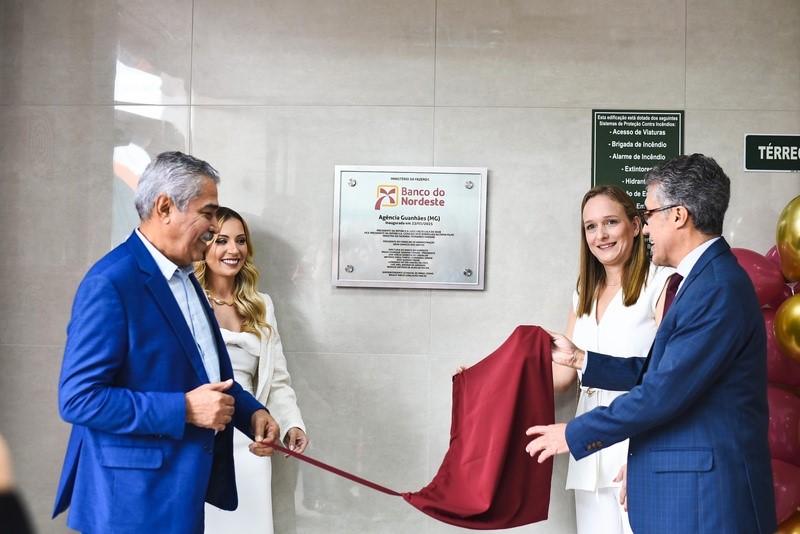 A agência mais recente foi inaugurada em Guanhães no dia  de maio Foto Bruna Lorena