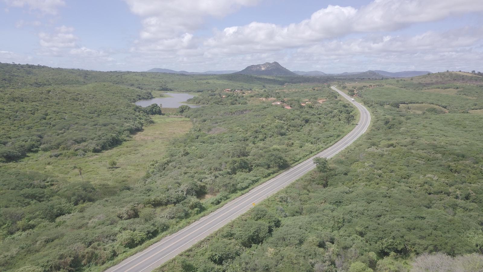 BR 116 é a principal via terrestre entre o Nordeste e o Sul do Brasil (Foto: Fernando Cavalcante)