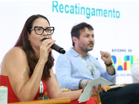Sávia Gavazza apresentou iniciativas recentes do banco voltadas à preservação do Bioma.