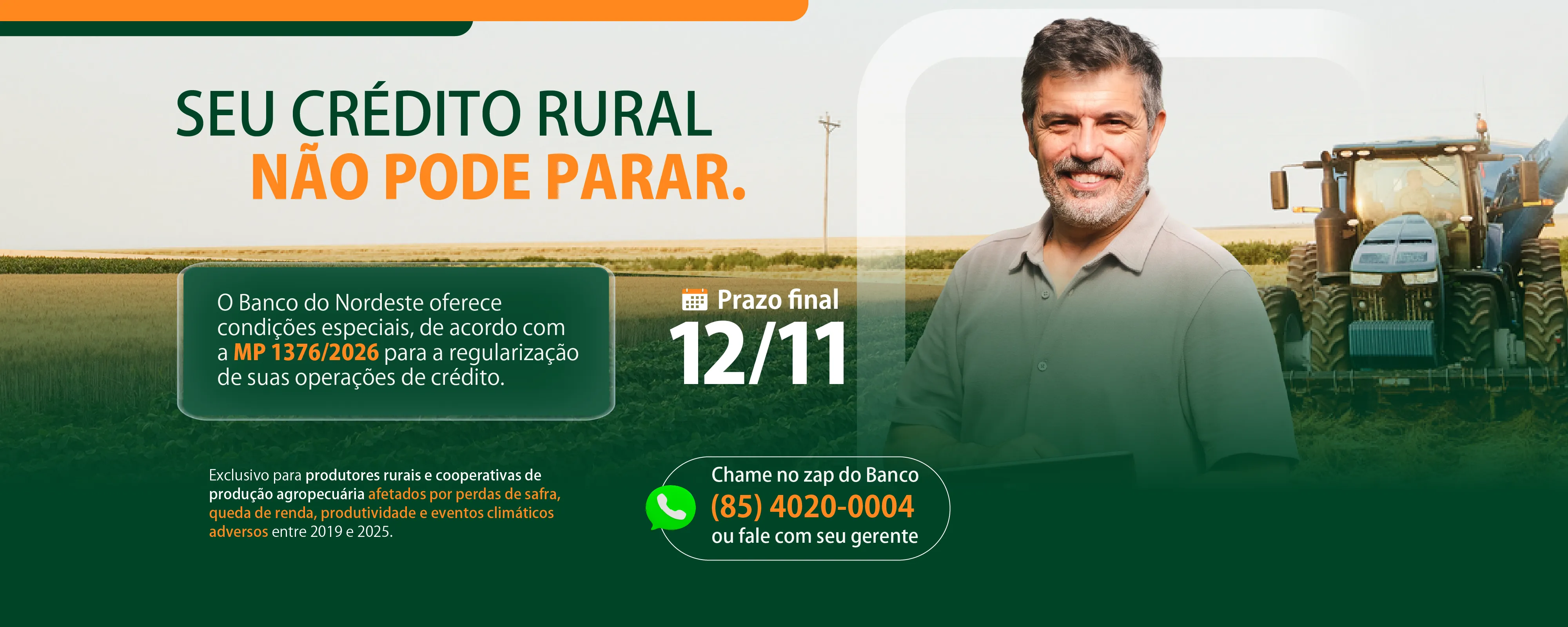 Renegociação de Dívidas - Medida Provisória 1.376/2026; Clique e consulte as condições.