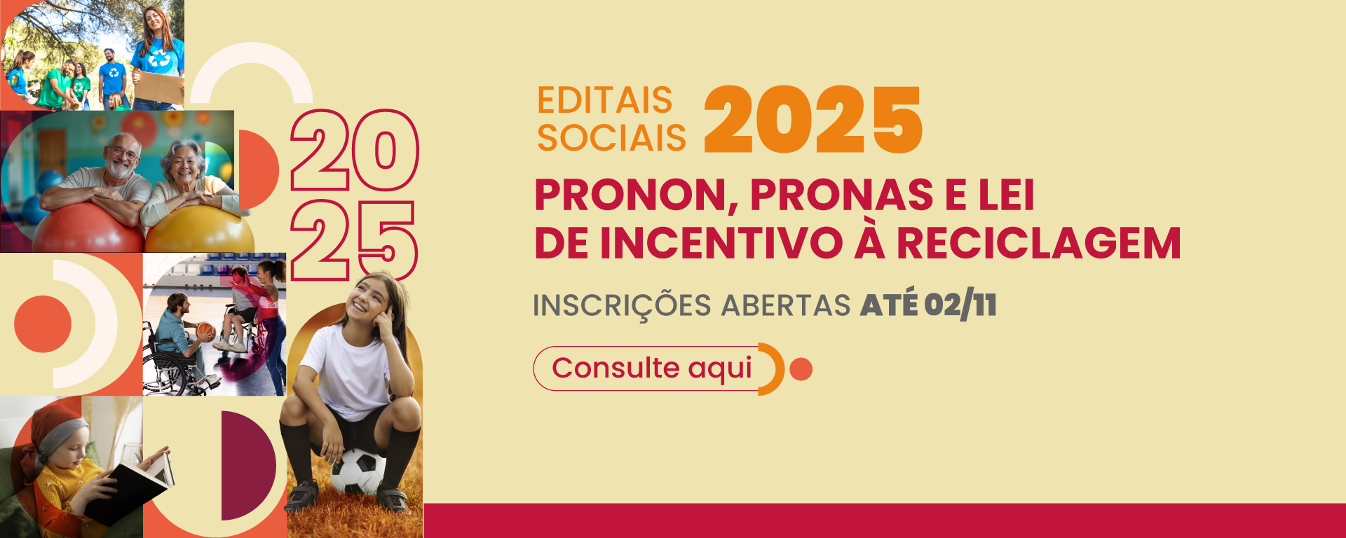 Clique para Consultar os Editais Sociais